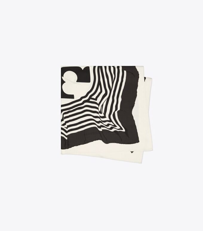 Warped Logo Silk Square Warped Logo Silk Square