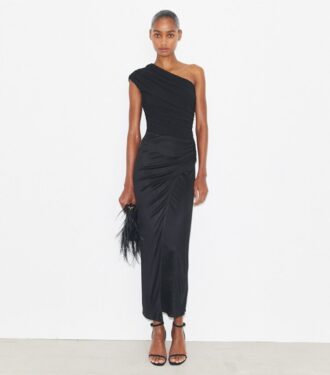 Wrap Jersey Skirt